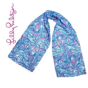 Lilly Pulitzer for Target 20th Anniversary Collection My Fans Paisley Scarf‎
